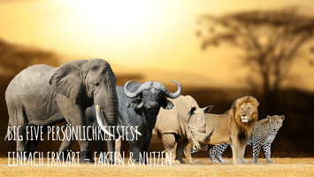 Big Five Persönlichkeitstest einfach erklärt – Fakten & Nutzen